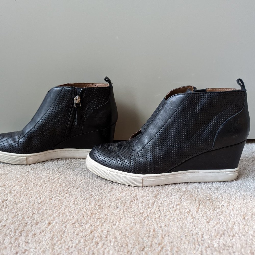 linea paolo freshton wedge sneaker